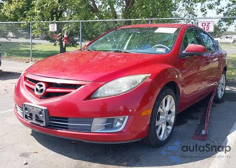 2009 Mazda Mazda6 S Grand Touring из США, поврежденный, VIN 1YVHP82B895M01589